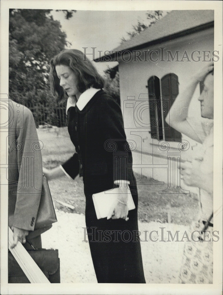 1957 Press Photo Model &amp; Designer Bettina in Paris - Historic Images