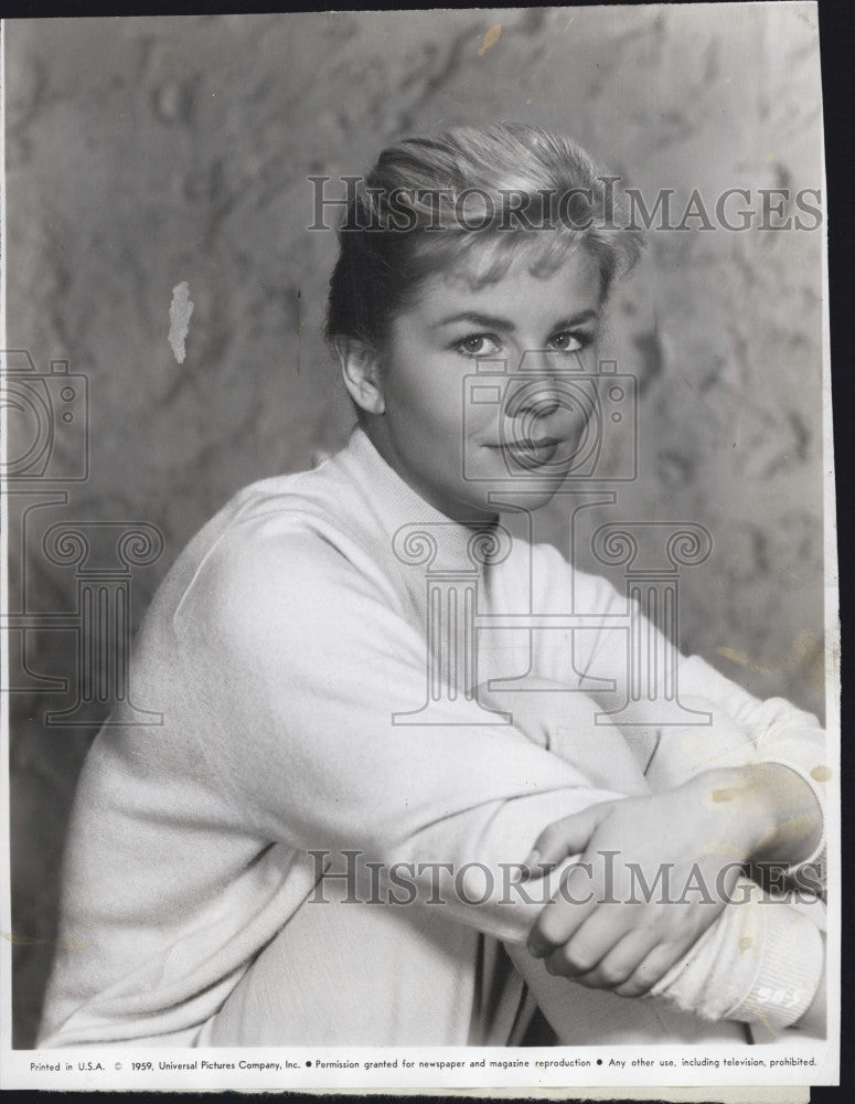 1959 Press Photo European Actress Sabina Bethmann - Historic Images