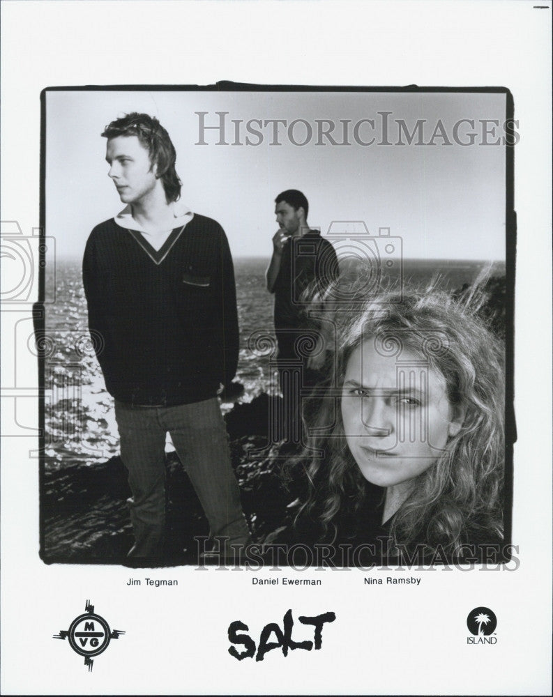 Press Photo Salt: Jim Tegman, Daniel Ewerman, Nina Ramsby - Historic Images