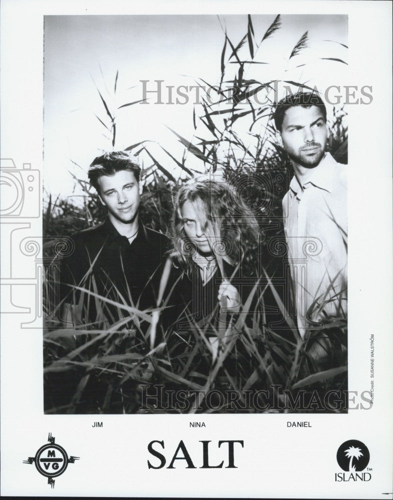 Press Photo Salt: Jim Tegman, Daniel Ewerman, Nina Ramsby - Historic Images