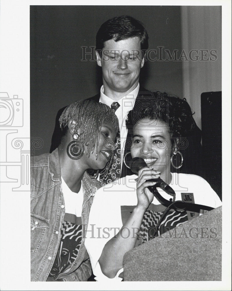 1993 Press Photo Rappers Salt-N-Pepa - Historic Images