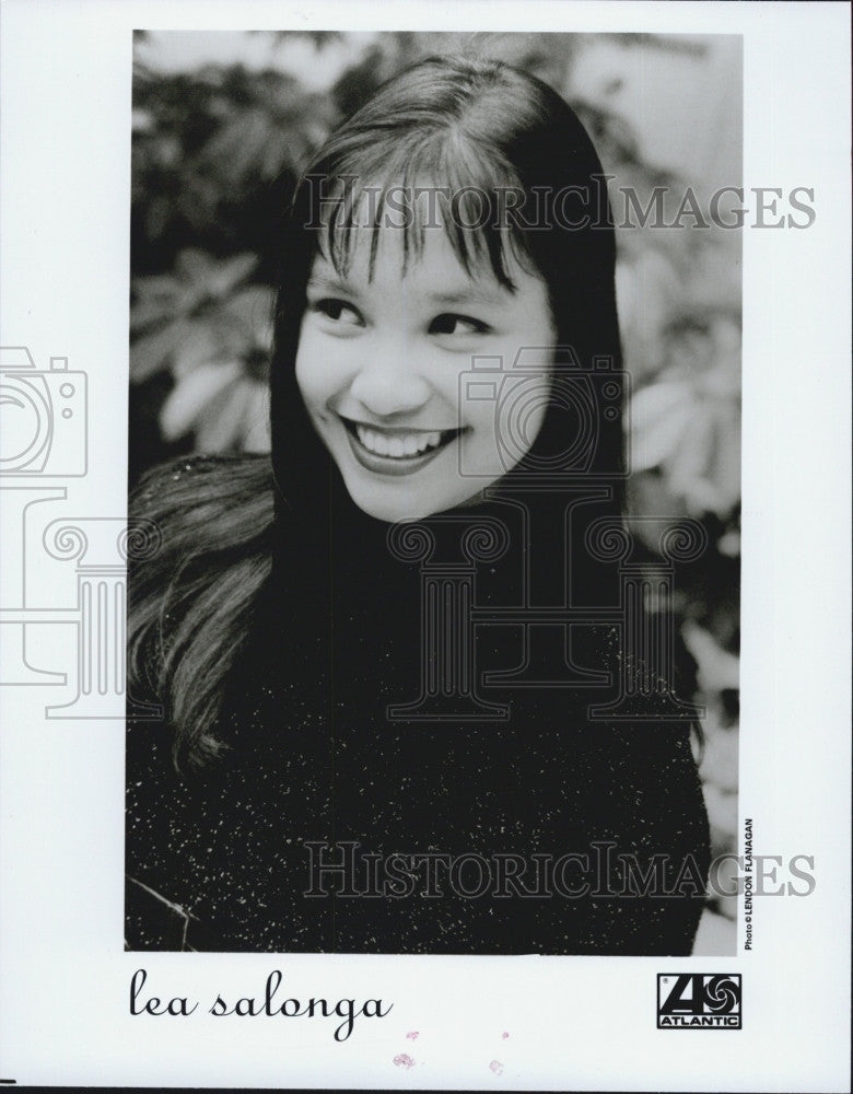 Press Photo Singer Lea Salonga - Historic Images