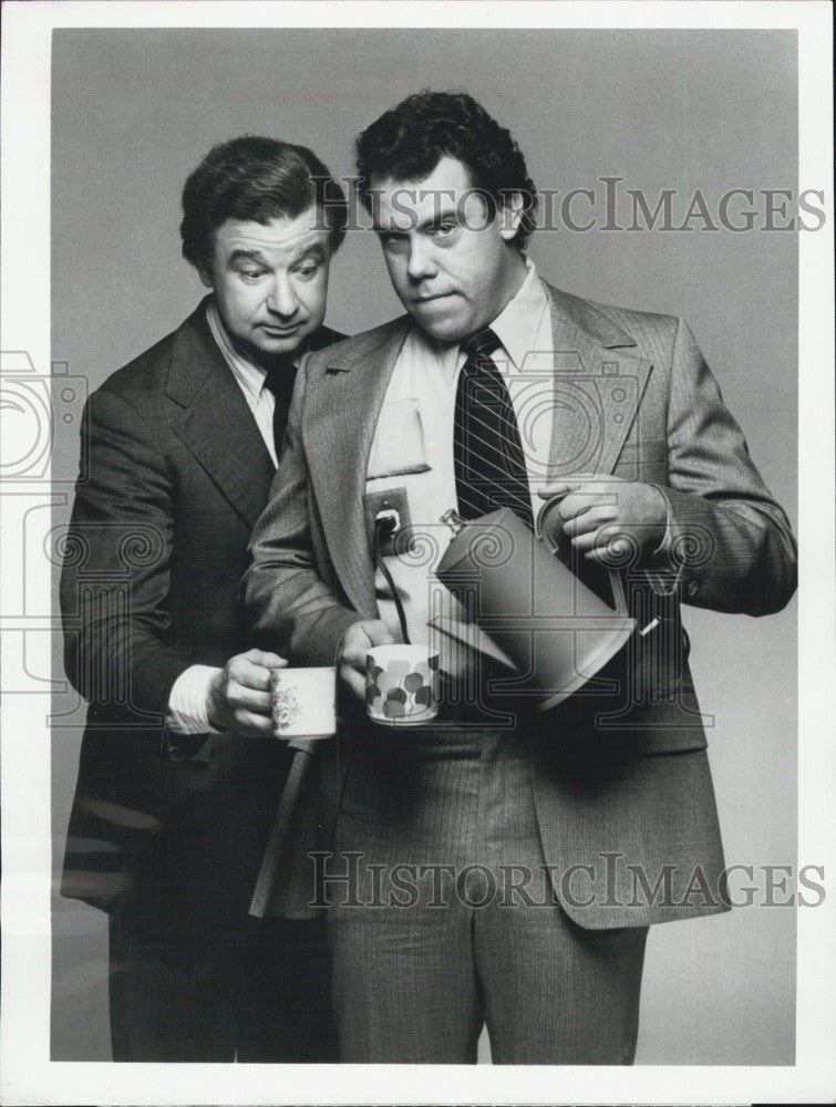 1978 Press Photo Richard Shull &amp; John Schuck star in &quot;Holmes and Yoyo&quot; - Historic Images