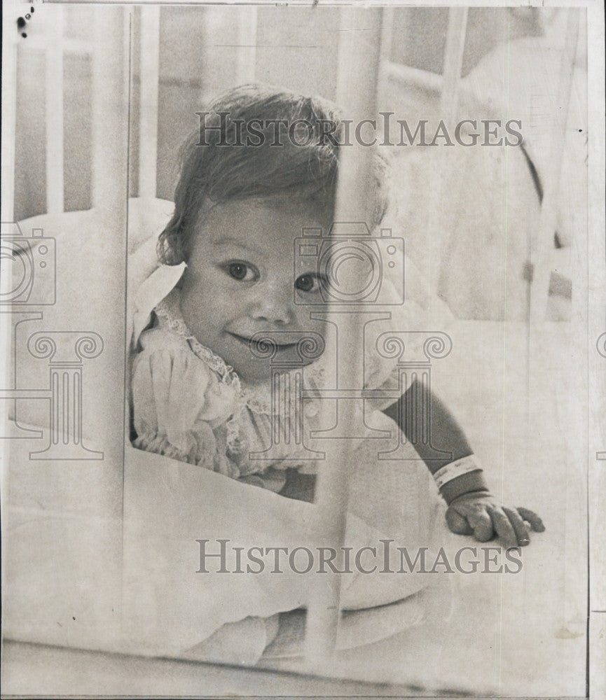 1963 Press Photo Baby Nancy Joanne Schuldies - Historic Images