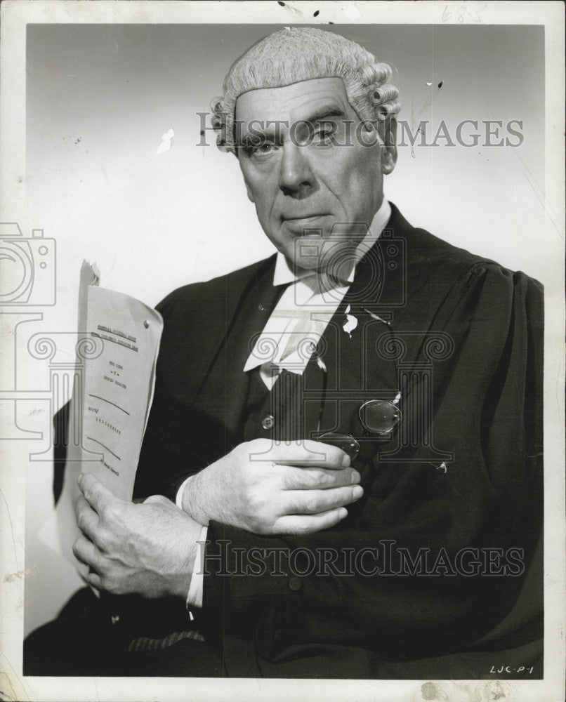 1948 Press Photo Leo G. Carroll in &quot;The Paradise Case&quot; - Historic Images