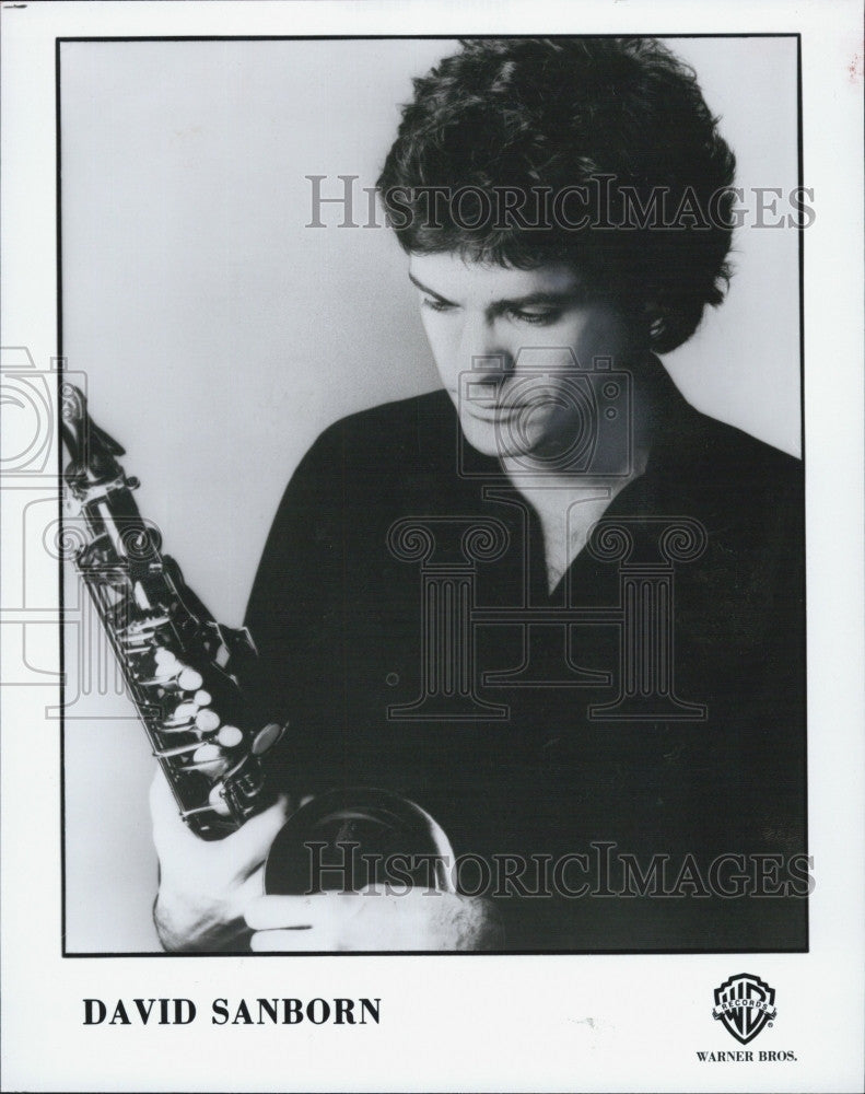 Press Photo Saxophonist David Sanborn To Perform - Historic Images