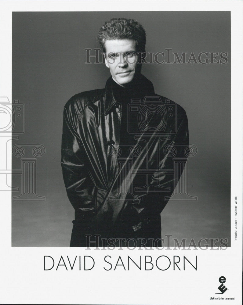 Press Photo Saxophonist David Sanborn To Perform - Historic Images