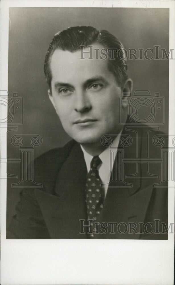 1950 Press Photo John G Thompson,,Pres of Natl Travelers Aid Assn - Historic Images