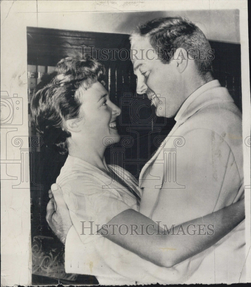 1950 Press Photo Michiline Prelle & William Marshall - Historic Images