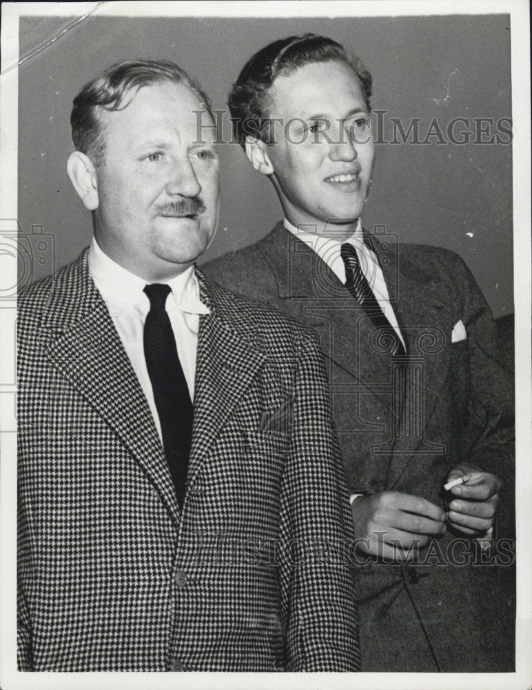 1939 Press Photo Prince George of Denmark &amp; Lord Ravensworth - Historic Images