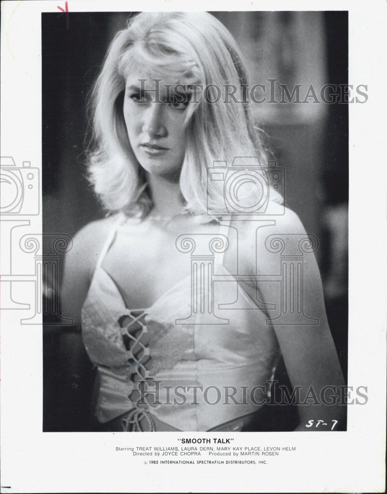 1985 Press Photo Laura Dern stars in the &quot;Smooth Talk&quot; - Historic Images