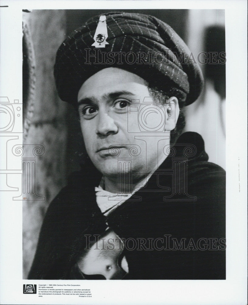 1985 Press Photo Actor Danny DeVito &quot;The Jewel of the Nile&quot; - Historic Images