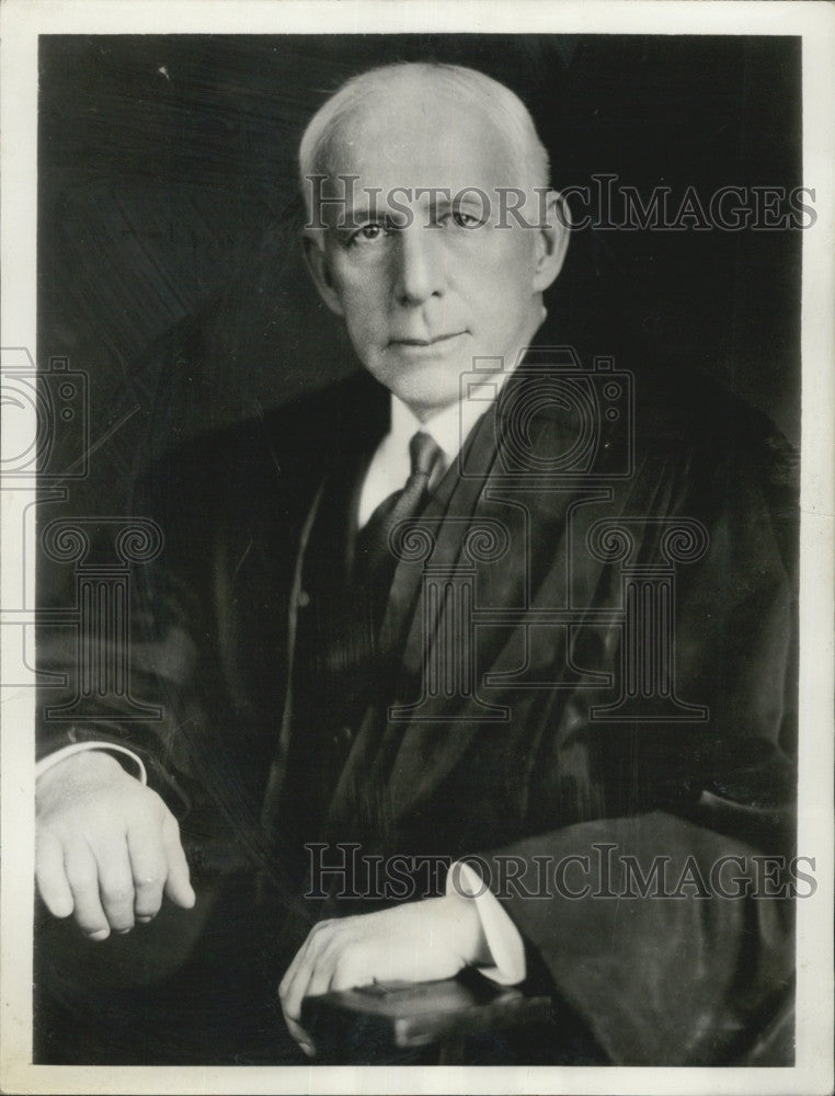 1936 Press Photo Supreme Court Justice Willis Van Devanter Will Retire to Farm - Historic Images