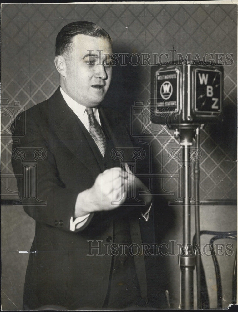 1935 Press Photo Atty Gen Paul Dever of Mass. - Historic Images