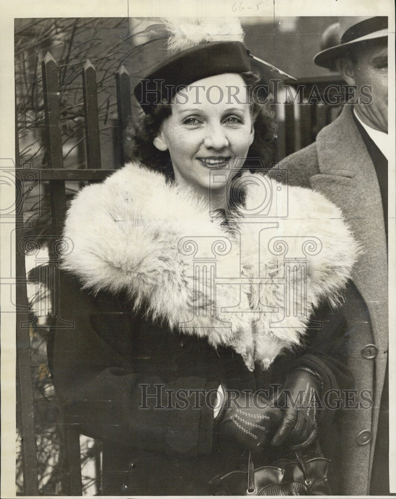 1938 Press Photo Mrs Josephine T Dermandy - Historic Images