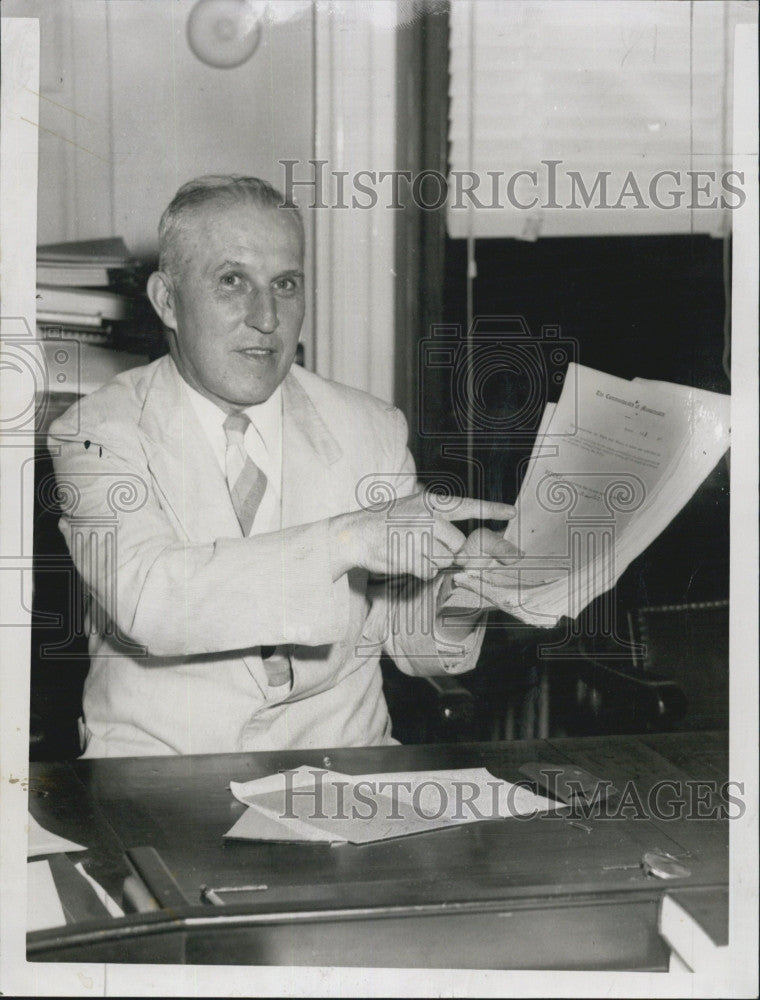 1952 Press Photo Cornelius Desmond of the Ways and Means Committee - Historic Images