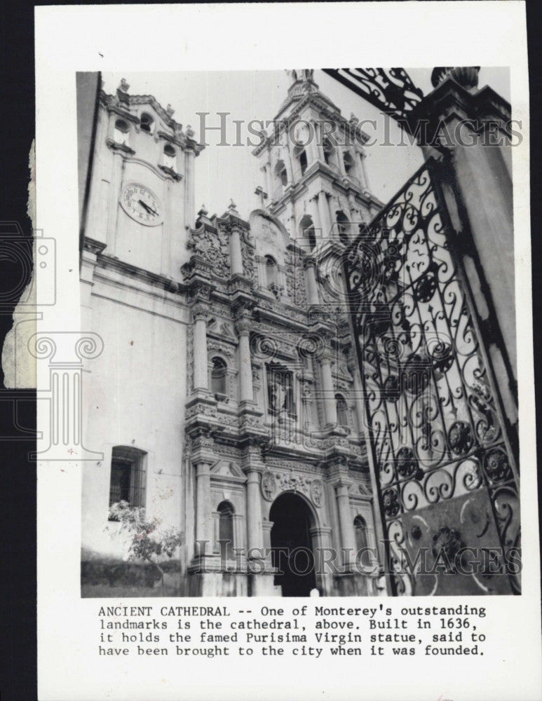 Press Photo Monterey&#39;s Cathedral - Historic Images