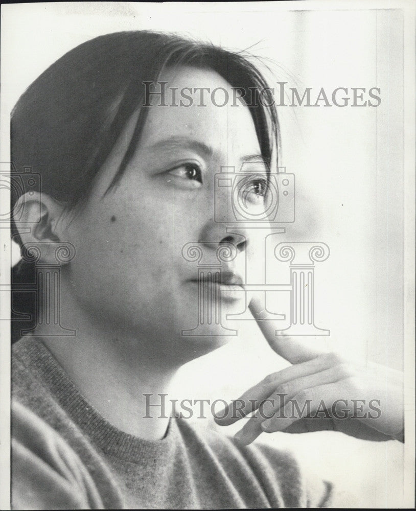 1972 Press Photo Former Chinese actress Chen Yuanchi now lives in New York - Historic Images