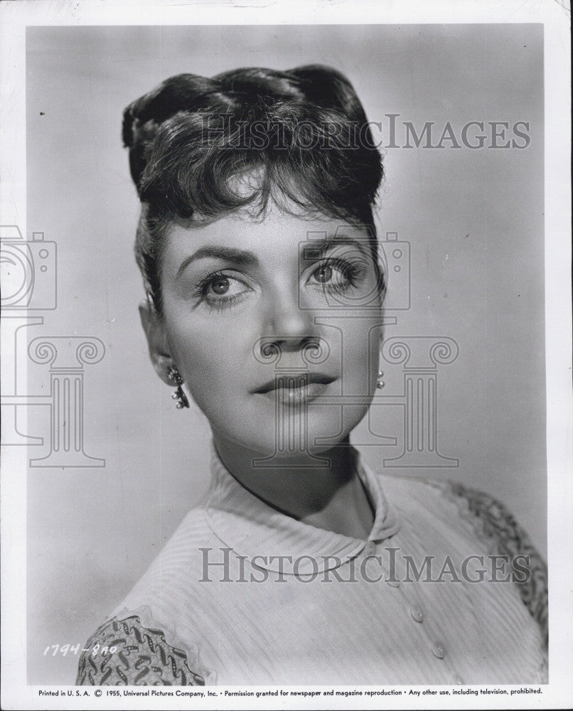 1955 Press Photo Kitty Kallen in &quot;The Second Greatest Sex&quot; - Historic Images