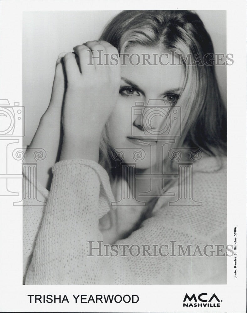 Press Photo Trisha Yearwood - Historic Images