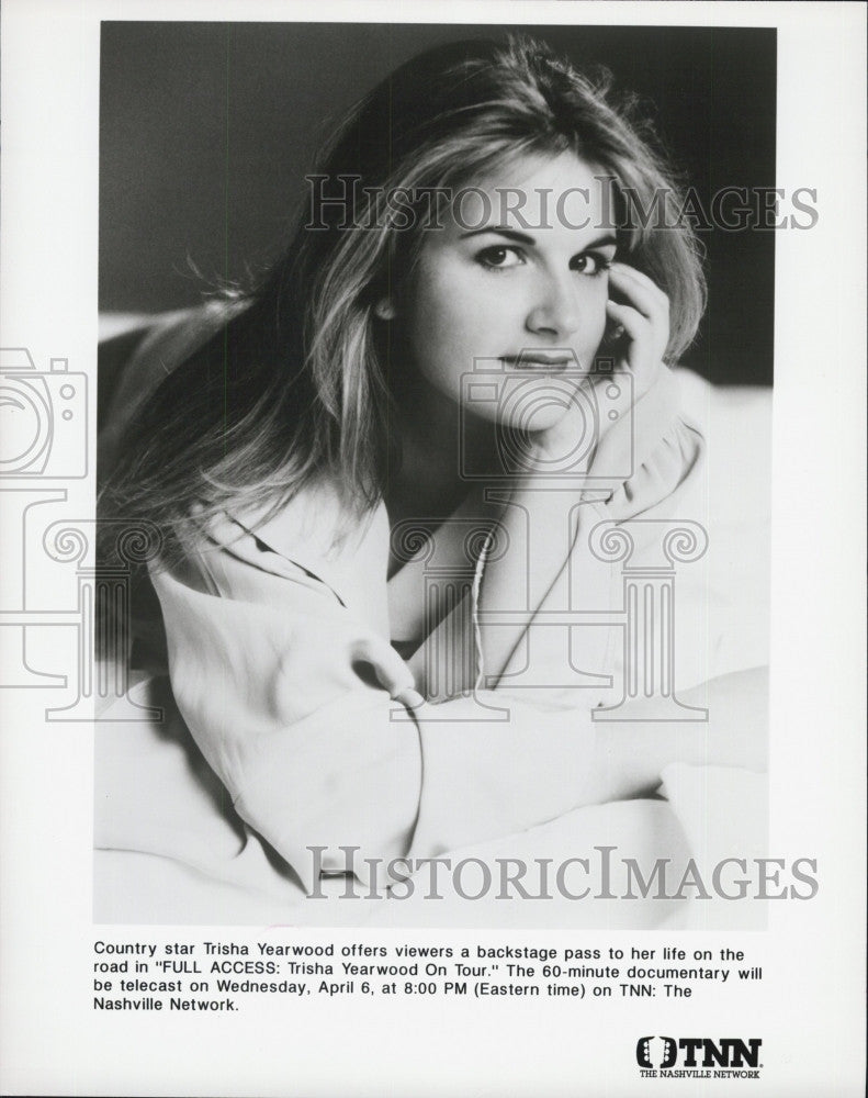 Press Photo Trisha Yearwood - Historic Images