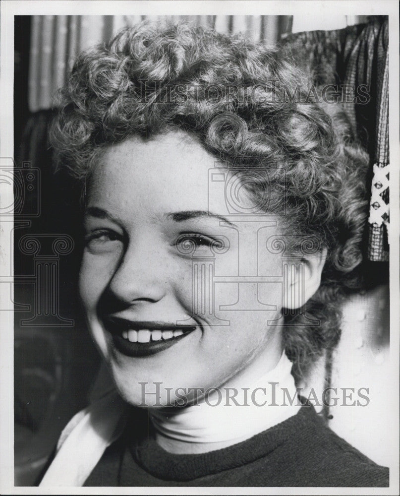 1958 Press Photo Mrs. Geraldine Buckley Held for Murder - Historic Images