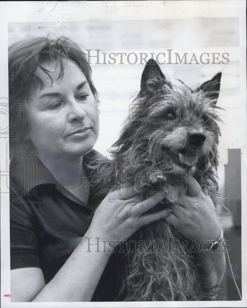 1974 Press Photo Executive director of The English Speaking Union Maureen Budd - Historic Images