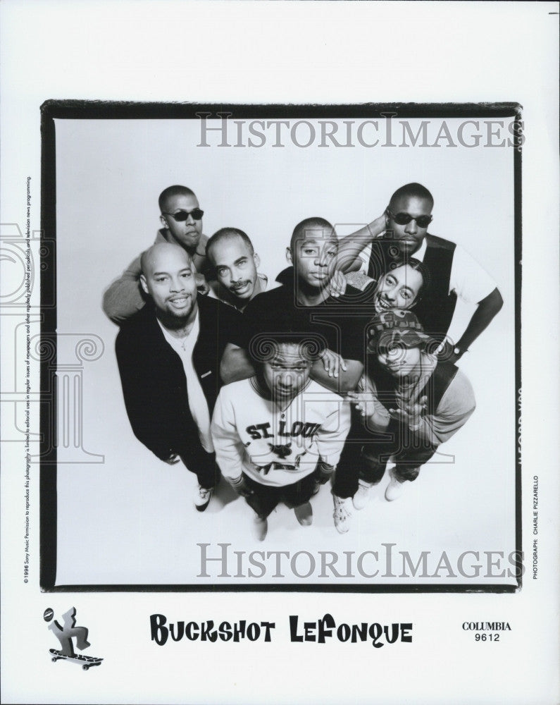 Press Photo Members Of Music Group Buckshot Lefonque - Historic Images