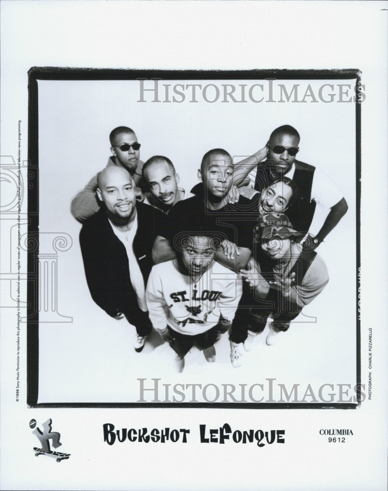 Press Photo Members Of Music Group Buckshot Lefonque - Historic Images