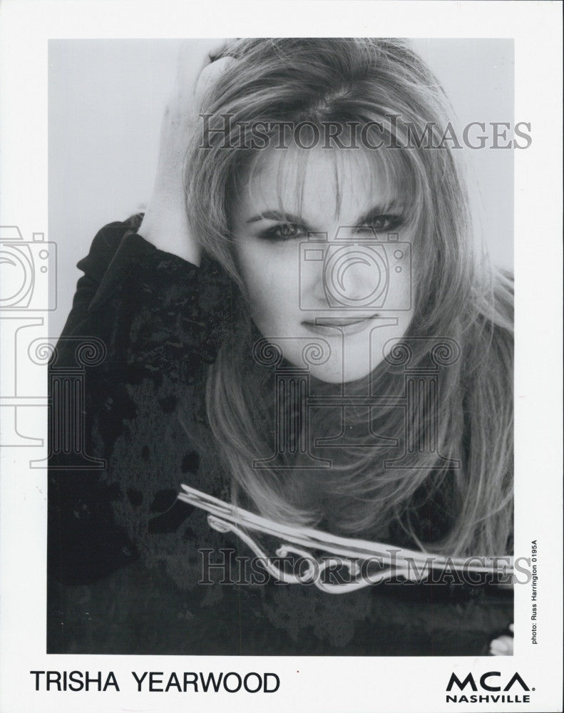 1995 Press Photo  Country music&#39;s Trisha Yearwood - Historic Images