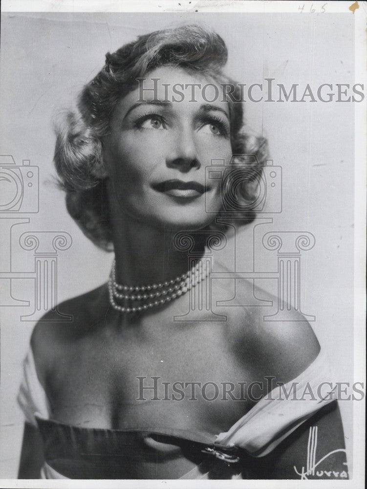 1961 Press Photo Actress/dancer Betty Bruce - Historic Images