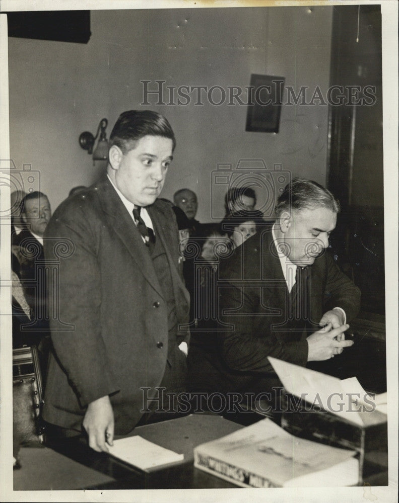 1939 Press Photo Atty Philip Cleary &amp; Judge Frank Burke - Historic Images