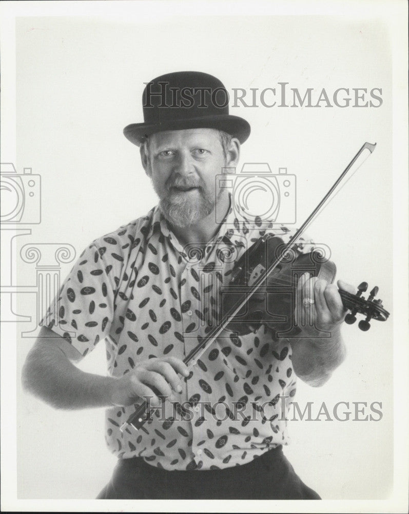 1999 Press Photo Violinist Dick Solberg - Historic Images