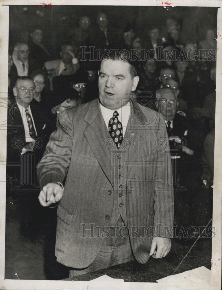 1952 Press Photo James Burke, US Representative - Historic Images