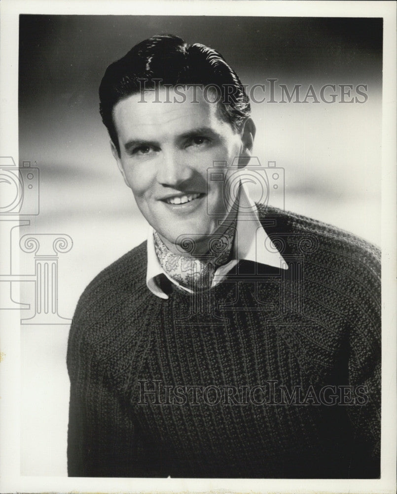 1957 Press Photo Actor, Gordon Needham for a film - Historic Images