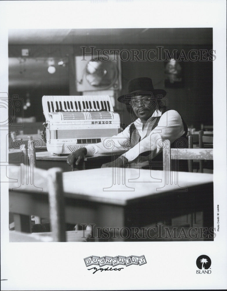 Press Photo Musician, Buckwheat Zydeco - Historic Images