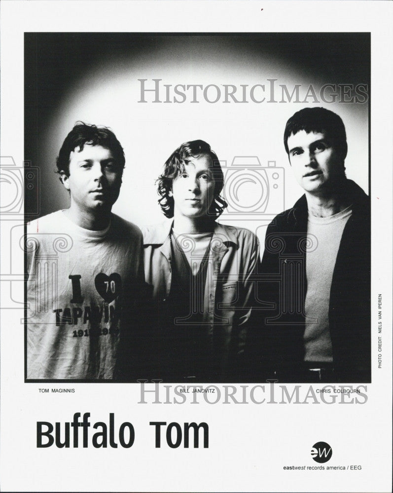 Press Photo Alternative rock band Buffalo Tom; Tom Maginnis, Bill Janovitz - Historic Images