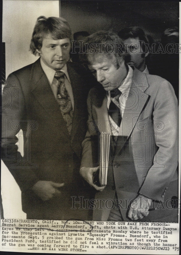 1975 Press Photo Larry Buendorf And Dwayne Keyes - Historic Images