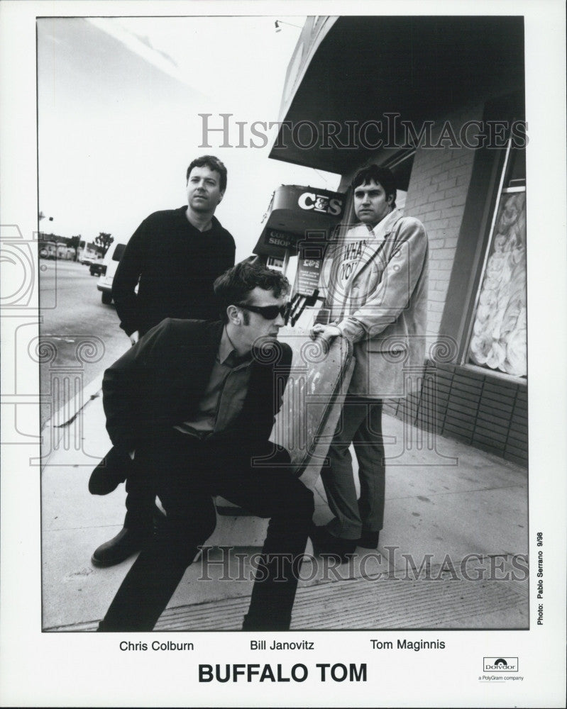 Press Photo Members of Buffalo Tom, Colburn, Janovitz, Maginnis - Historic Images