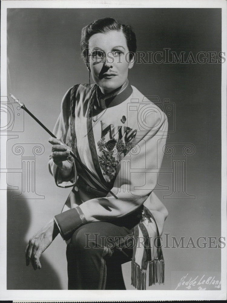 1953 Press Photo Jarmila Novotna &quot;Omnibus&quot; - Historic Images