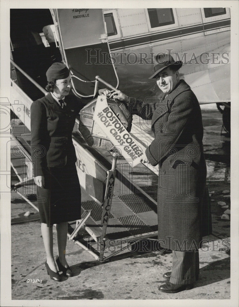 1940 Press Photo Maria Cobello and Harry Browning - Historic Images