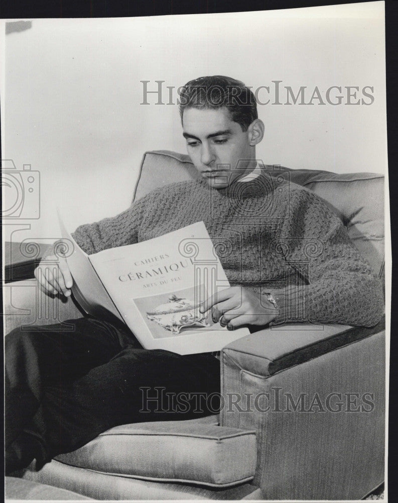 1963 Press Photo Pianist John Browning - Historic Images