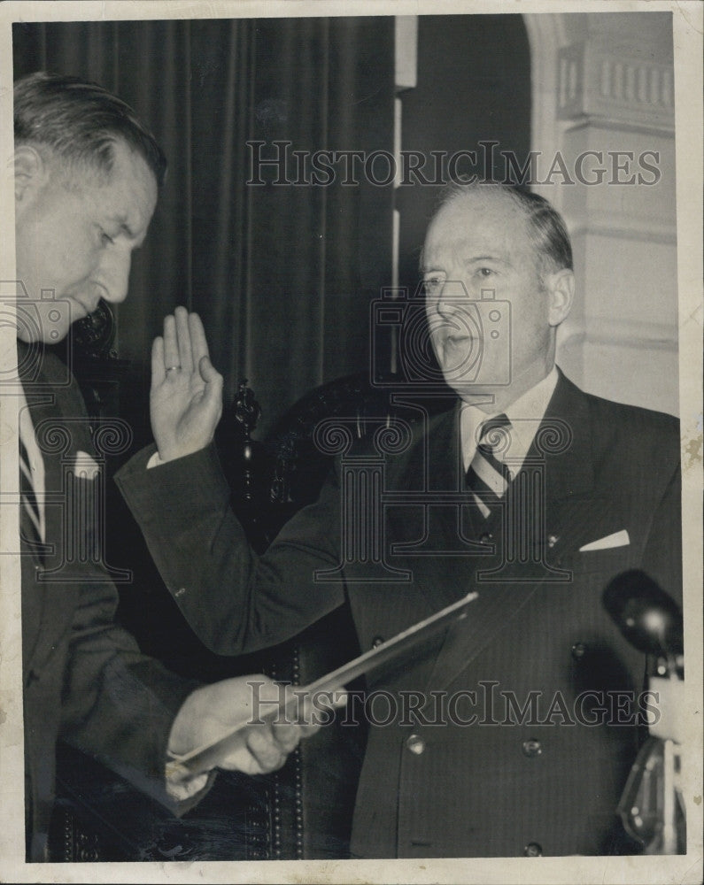 1959 Press Photo Thomas Buckley, State Auditor - Historic Images