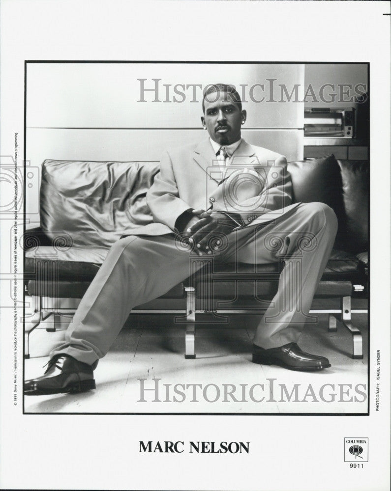 1999 Press Photo Singer Marc Nelson - Historic Images