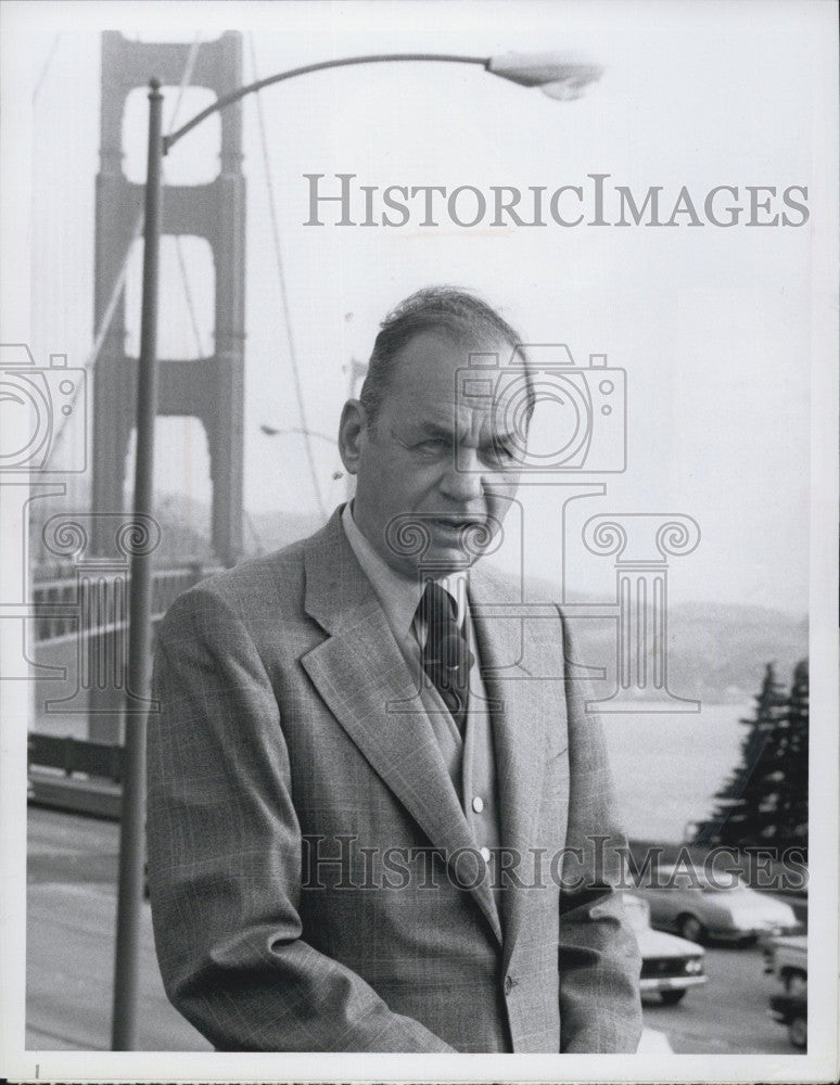 1978 Press Photo Edwin Newman   American newscaster, journalist and author. - Historic Images