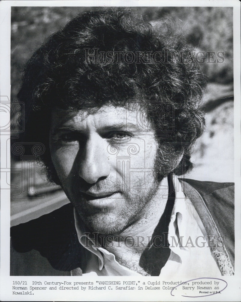 1971 Press Photo Barry Newman - Historic Images