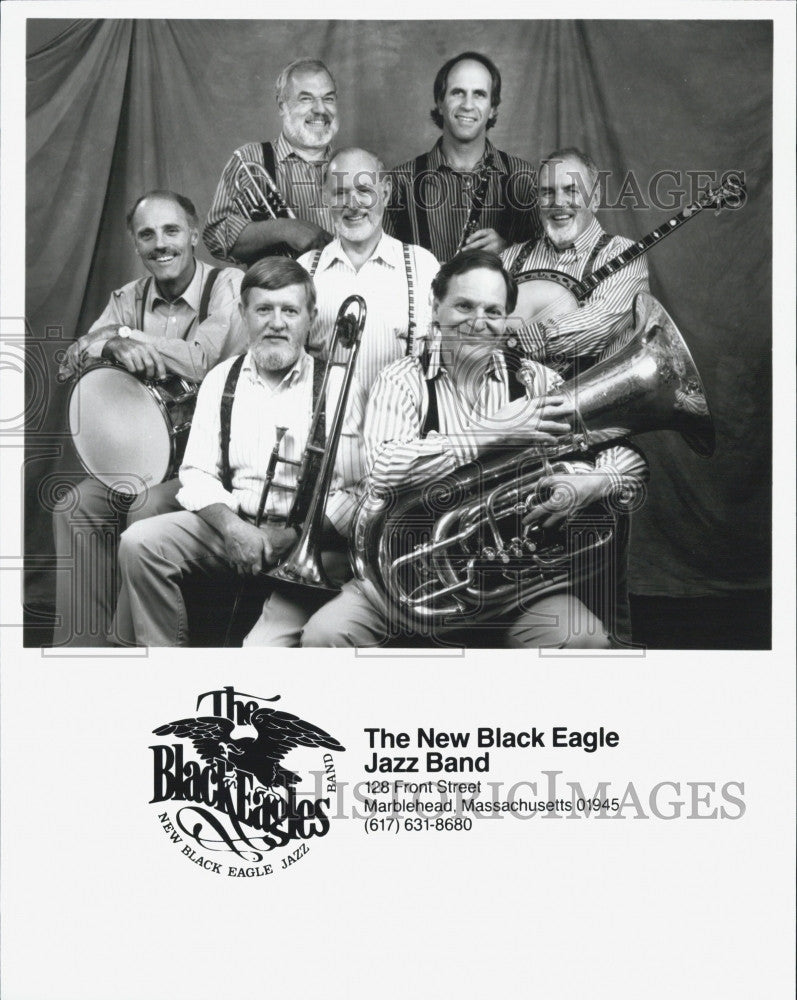 Press Photo The New Black Eagle Jazz Band. - Historic Images