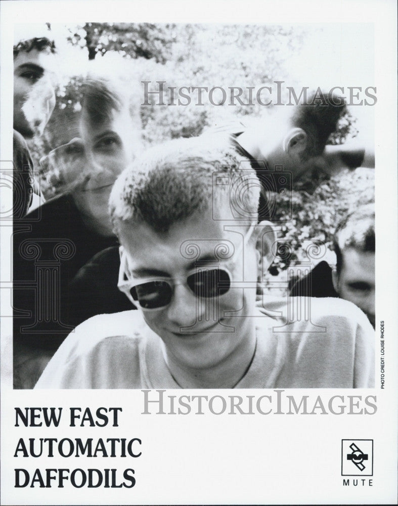 Press Photo Alternative Rock Group New Fast Automatic Daffodils - Historic Images