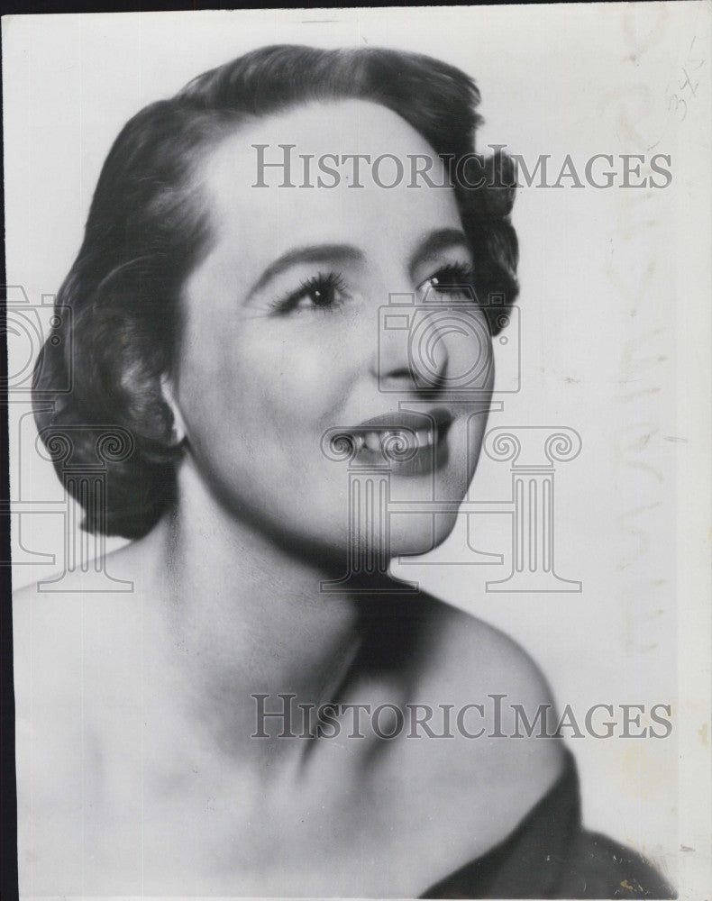 1952 Press Photo Joan Nevell stars in &quot;The Suspects&quot; - Historic Images