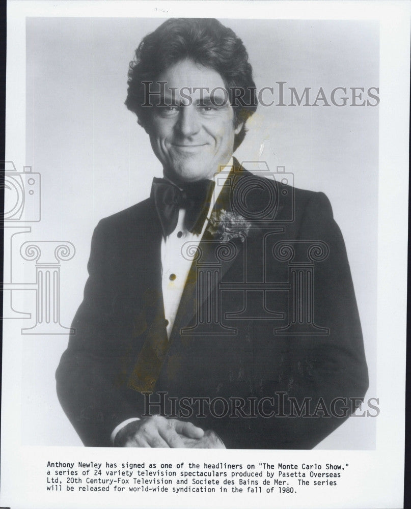 Press Photo English Actor/Entertainer Anthony Newley - Historic Images